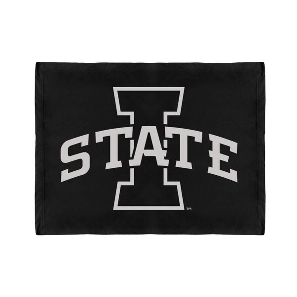 I-State University Black Sweatshirt Blanket (50in x 60in)